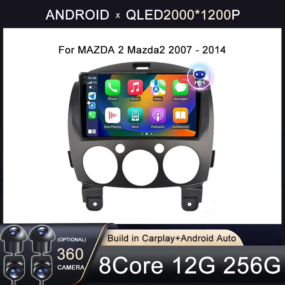 Автомагнитола на Android 14 для MAZDA 2 Mazda2, мультимедийный проигрыватель 2 din для MAZDA 2 Mazda2 2007 2008 2009 2010 2011 2012 2013 2014
Автомагнитола на Android 14 для MAZDA 2 Mazda2, мультимедийный проигрыватель 2 din для MAZDA 2 Mazda2 2007 2008 2009 2010 2011 2012 2013 2014