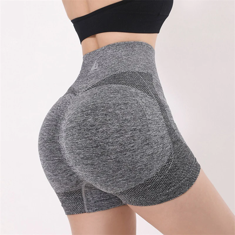 Women High Waist Gym Shorts S9d0684eee75f492da5852a0b027d83674