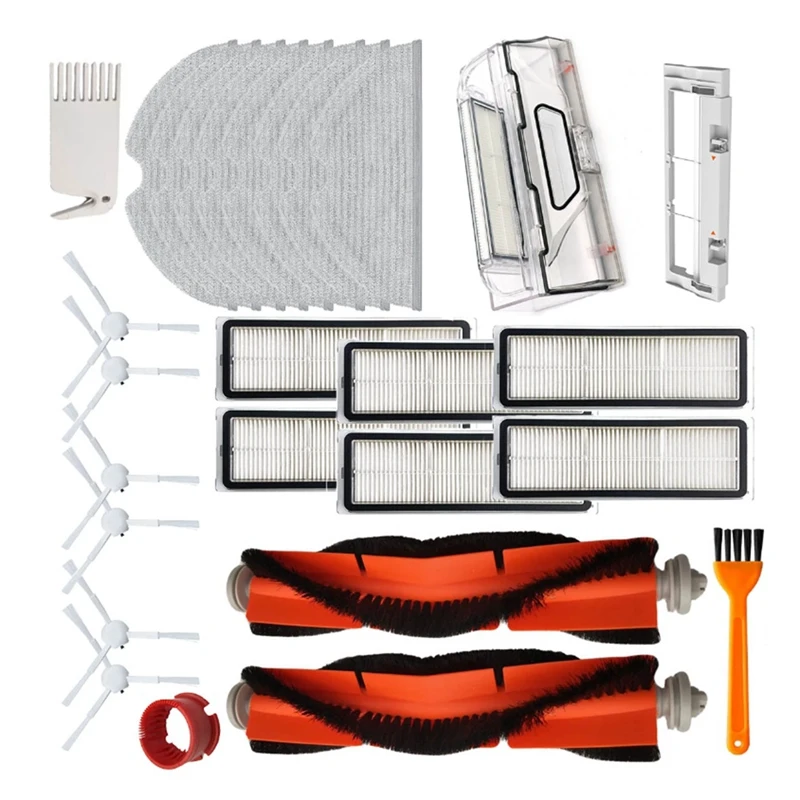 Hepa Filter Main Side Brush Mop Cloth Dust Box Replacement Kit For Xiaomi Mijia 1C STYTJ01ZHM Robot Vacuum Cleaner Parts
Hepa Filter Main Side Brush Mop Cloth Dust Box Replacement Kit For Xiaomi Mijia 1C STYTJ01ZHM Robot Vacuum Cleaner Parts