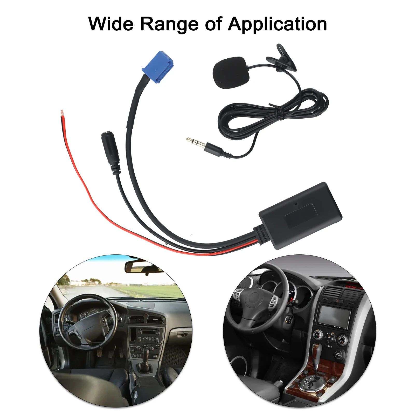 Car Radio Wireless Bluetooth Adapter Module Handsfree Audio Adapter Receiver Aux Cable With MIC Handsfree For Lexus IS250 06-08
Car Radio Wireless Bluetooth Adapter Module Handsfree Audio Adapter Receiver Aux Cable With MIC Handsfree For Lexus IS250 06-08