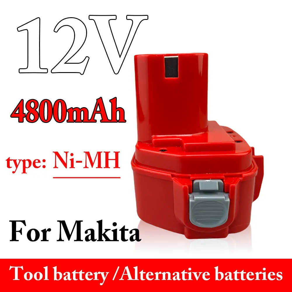For Makita 12V 4800mAh NiMH Rechargeable Battery Power Tools Battery PA12 1220 1222 1235 1233S Replacement Battery
For Makita 12V 4800mAh NiMH Rechargeable Battery Power Tools Battery PA12 1220 1222 1235 1233S Replacement Battery