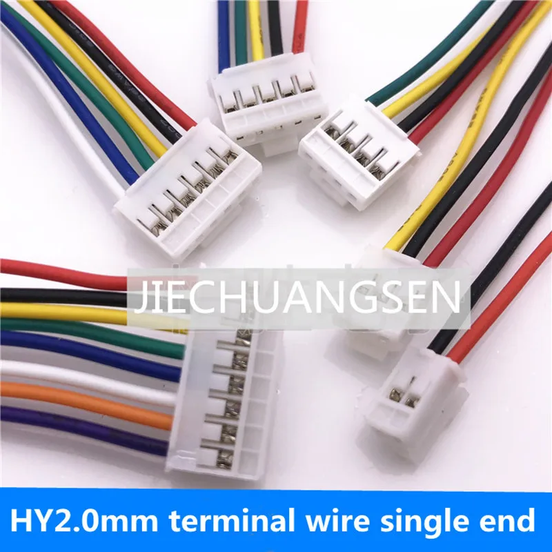 10PCS/LOT HY2.0 2P/3P/4P/5P/6P Female/Male 20CM 2.0mm pitch with locking terminal cable connecting line
10PCS/LOT HY2.0 2P/3P/4P/5P/6P Female/Male 20CM 2.0mm pitch with locking terminal cable connecting line