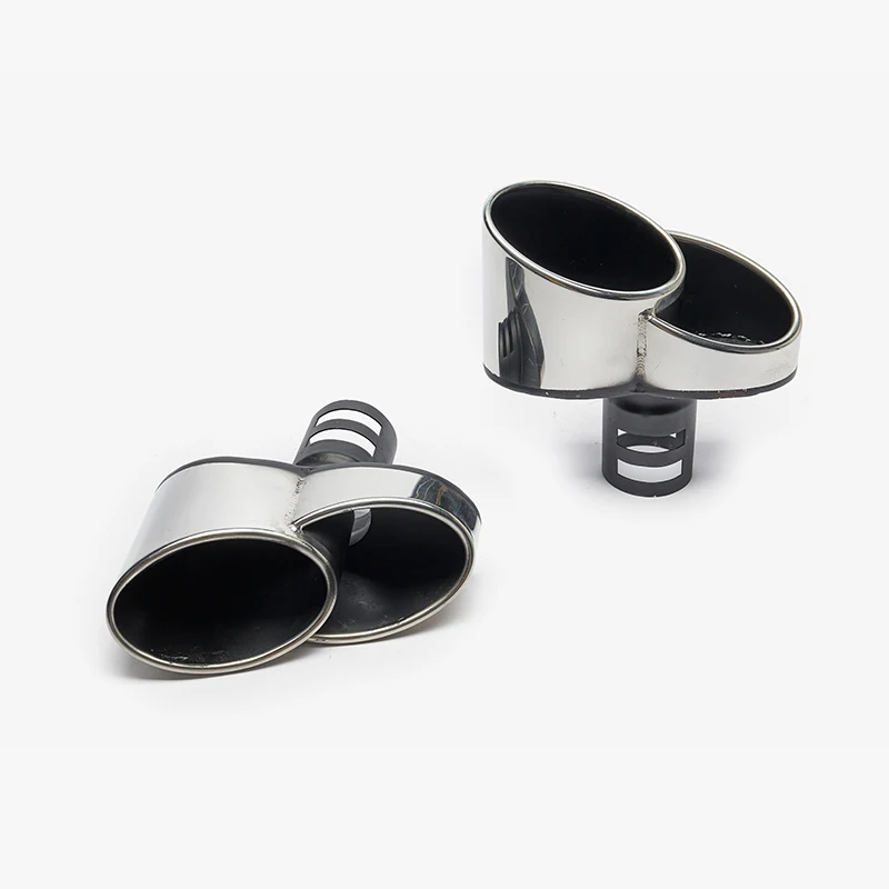 Exhaust Tip For Benz C200 W204 W212 E260 E300 W212 W222 E63 E200 E260 Exhaust Pipe Wald Exhaust System Stainless Steel Nozzle
Exhaust Tip For Benz C200 W204 W212 E260 E300 W212 W222 E63 E200 E260 Exhaust Pipe Wald Exhaust System Stainless Steel Nozzle