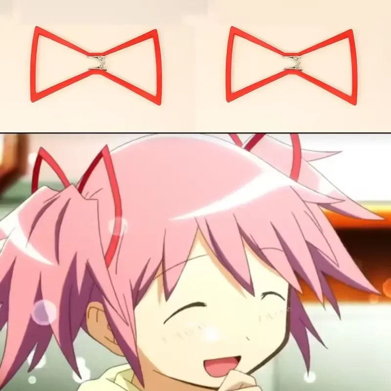 Anime Puella Magi Madoka Magica Hair Clips Women Girls Trendy Kaname Madoka Hairpin Headwear Jewelry Cosplay Prop Gifts
Anime Puella Magi Madoka Magica Hair Clips Women Girls Trendy Kaname Madoka Hairpin Headwear Jewelry Cosplay Prop Gifts