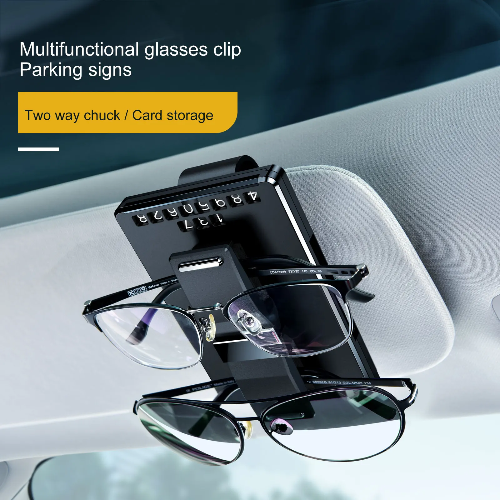 Portable Car Eyeglass Holder Storage Clip for Card Pen Sunglass Ticket Auto Interior Organize Car Sunglasses Holder Visor Clip
Portable Car Eyeglass Holder Storage Clip for Card Pen Sunglass Ticket Auto Interior Organize Car Sunglasses Holder Visor Clip