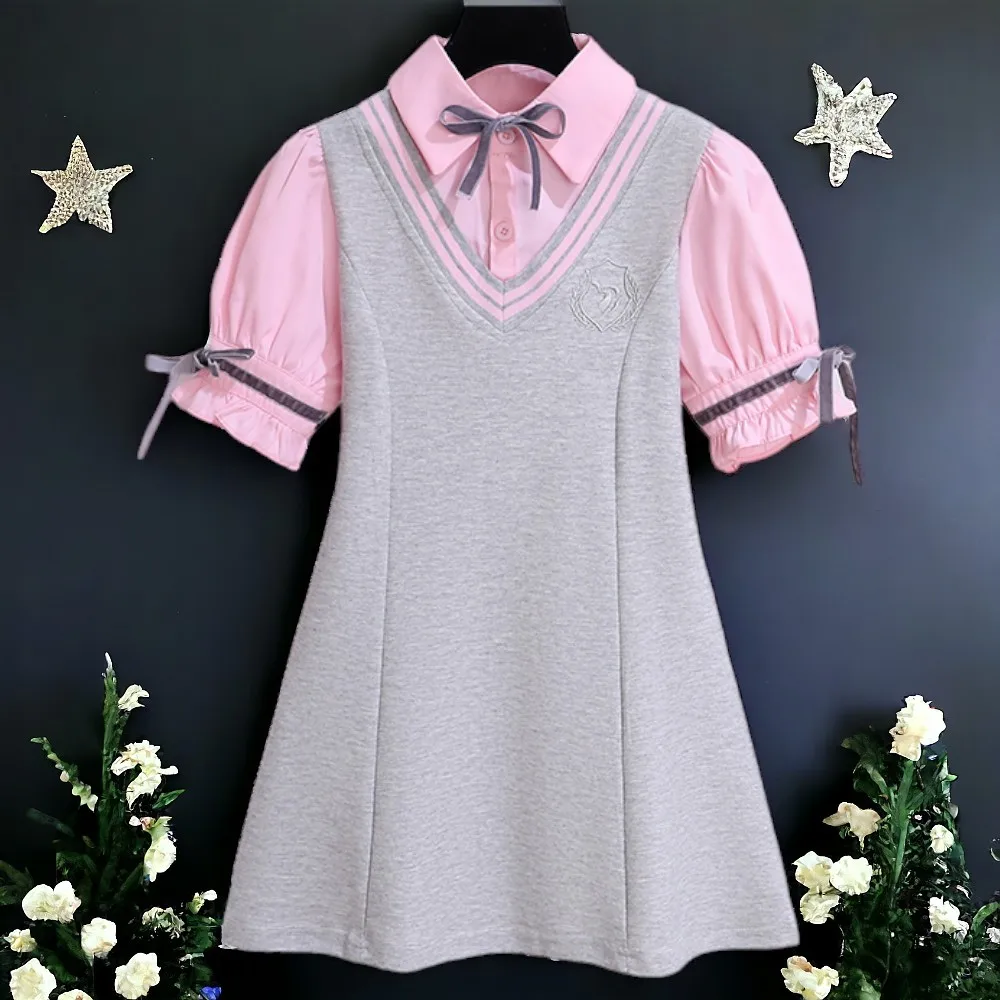 Summer School Outfits Baby Girls Dresses Kids Party Dresses Pink Short Sleeve Prom Kids Princess Costumes 4 6 7 8 9 11 12 Years
Summer School Outfits Baby Girls Dresses Kids Party Dresses Pink Short Sleeve Prom Kids Princess Costumes 4 6 7 8 9 11 12 Years