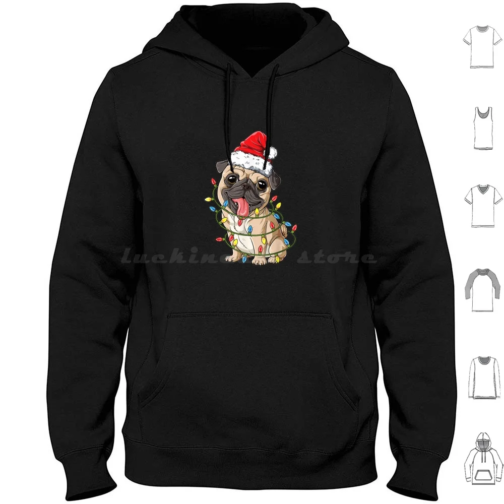 Pug Christmas Tree Lights Santa Dog Xmas Gifts Hoodie cotton Long Sleeve Christmas Lights Christmas Lights Xmas Cute Merry
Pug Christmas Tree Lights Santa Dog Xmas Gifts Hoodie cotton Long Sleeve Christmas Lights Christmas Lights Xmas Cute Merry