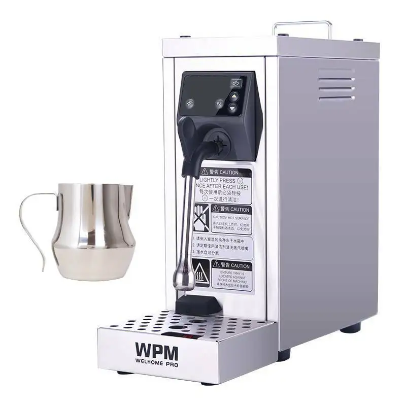 220V Commercial Auto Coffee Frother Milk Steamer Cappuccino Coffee Maker MS-130T
220V Commercial Auto Coffee Frother Milk Steamer Cappuccino Coffee Maker MS-130T