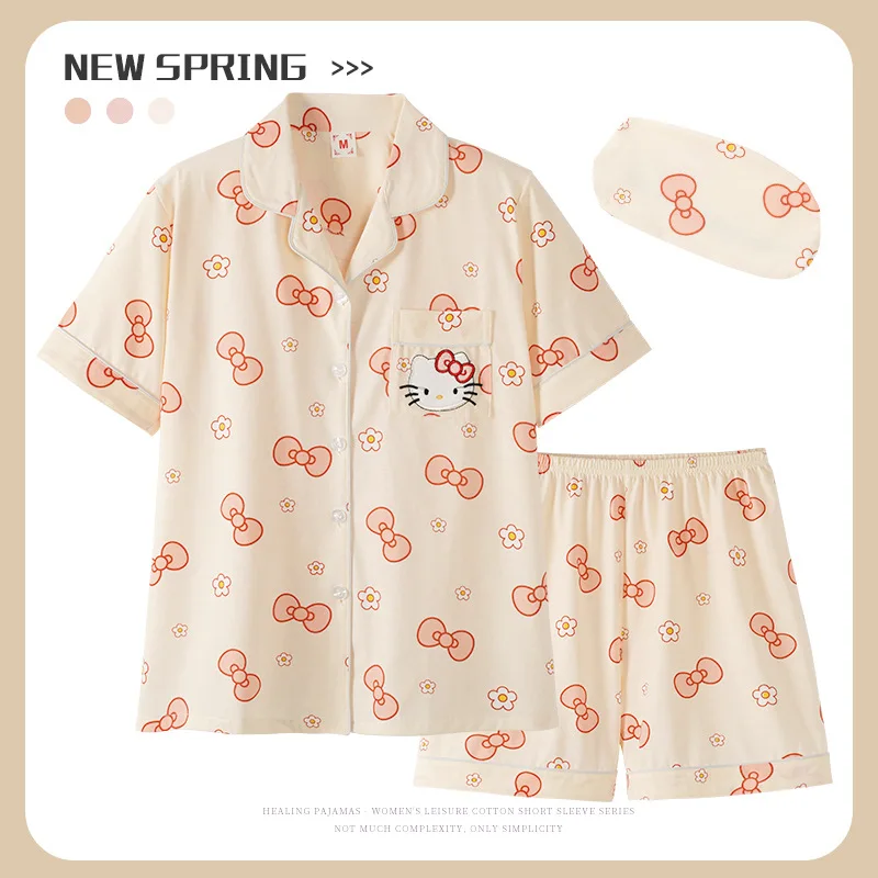Kawaii Sanriod Anime Series My Melody Kuromi Cinnamoroll Pompom Purin Girl Heart Pajamas Thin Cotton Home Clothes Suit Baby Gift
Kawaii Sanriod Anime Series My Melody Kuromi Cinnamoroll Pompom Purin Girl Heart Pajamas Thin Cotton Home Clothes Suit Baby Gift