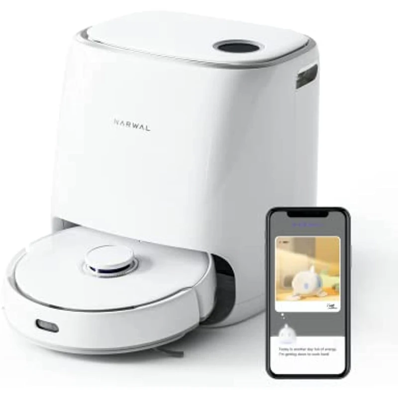 Робот-Швабра Narwal J3Robot с функцией сухой и влажной уборки 
Робот-Швабра Narwal J3Robot с функцией сухой и влажной уборки