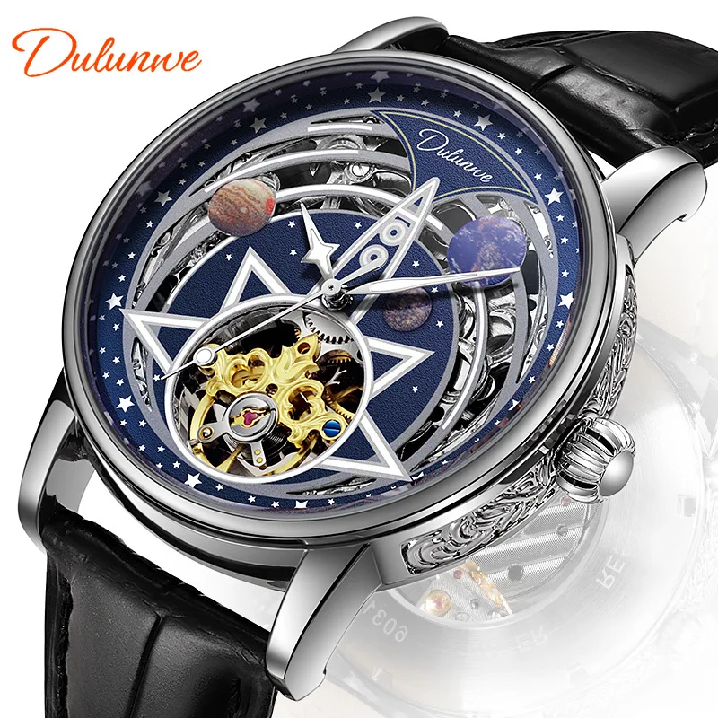Dulunwe Brand Man Business Automatic Mechanical Watches Mens Wrist Watch Fashion Luxury Luminous Clock Male Sports Reloj hombres
Dulunwe Brand Man Business Automatic Mechanical Watches Mens Wrist Watch Fashion Luxury Luminous Clock Male Sports Reloj hombres