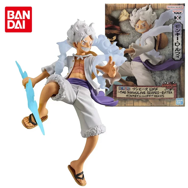 

Bandai Original DXF THE GRANDLINE SERIES EXTRA ONE PIECE Monkey D. Luffy GEAR5 Anime Action Figure Toys for Boys Girl Kids Gifts