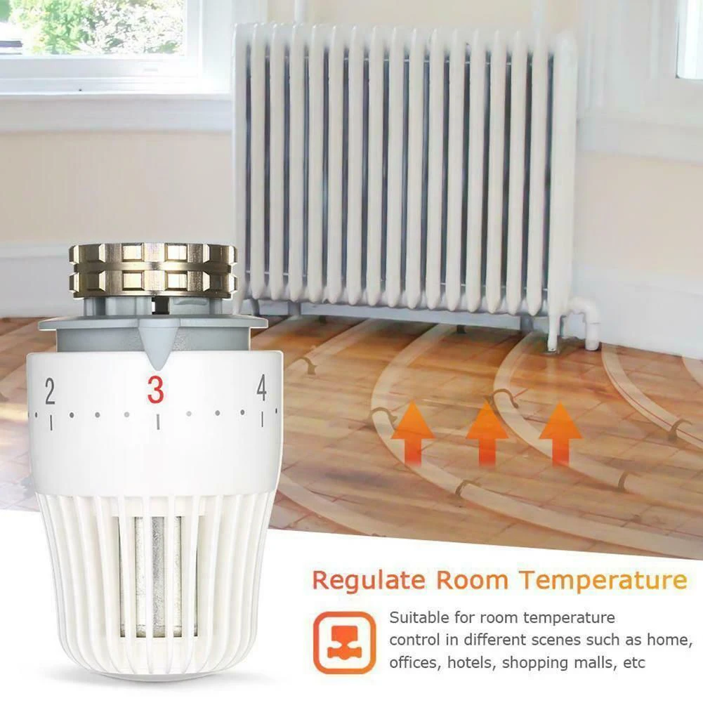 1pc Thermostatic Temperature Control Valve Valve Head Home Improvement Home Temperature Control System Accessories M30X1.5
1pc Thermostatic Temperature Control Valve Valve Head Home Improvement Home Temperature Control System Accessories M30X1.5
