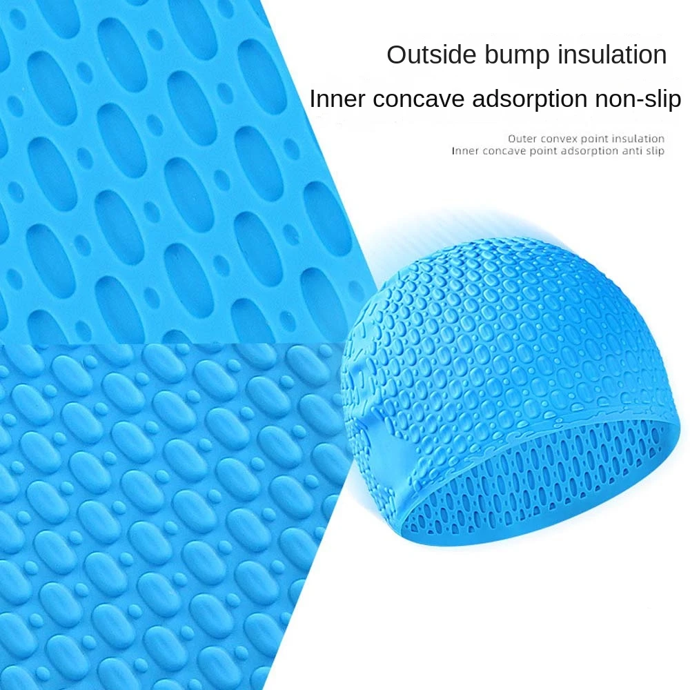 Plus Size Silicone Swimming Cap Waterproof High Elastic Swimming Hat Wear-resistant Solid Color Bathing Caps Water Sport
Plus Size Silicone Swimming Cap Waterproof High Elastic Swimming Hat Wear-resistant Solid Color Bathing Caps Water Sport