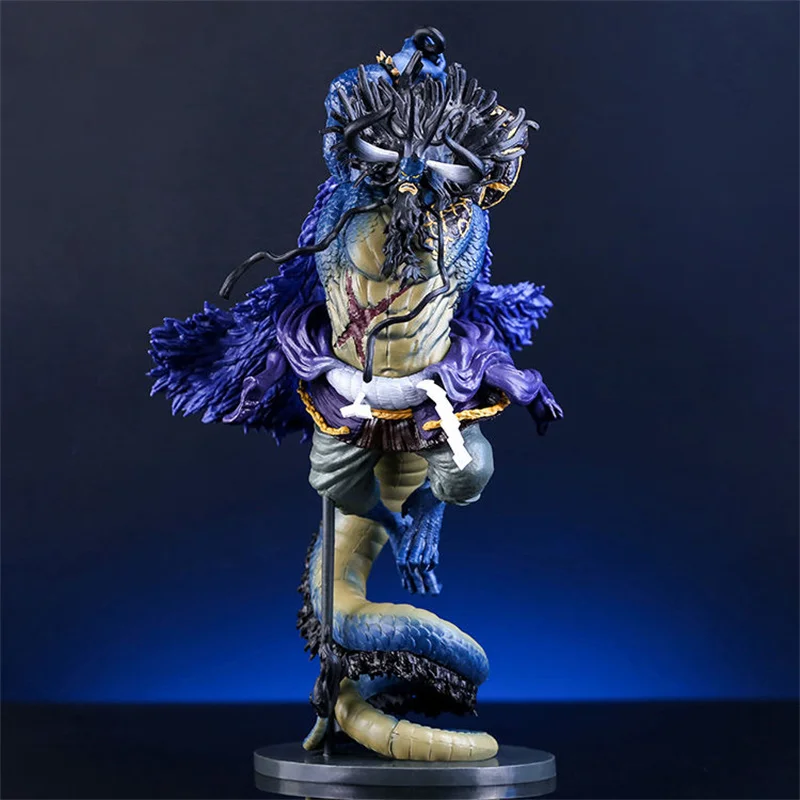 

28cm New One Piece Figure Gk Four Emperors And Hundred Beasts Kaido Beast Form Animation Peripheral Figures Statue Model Gift