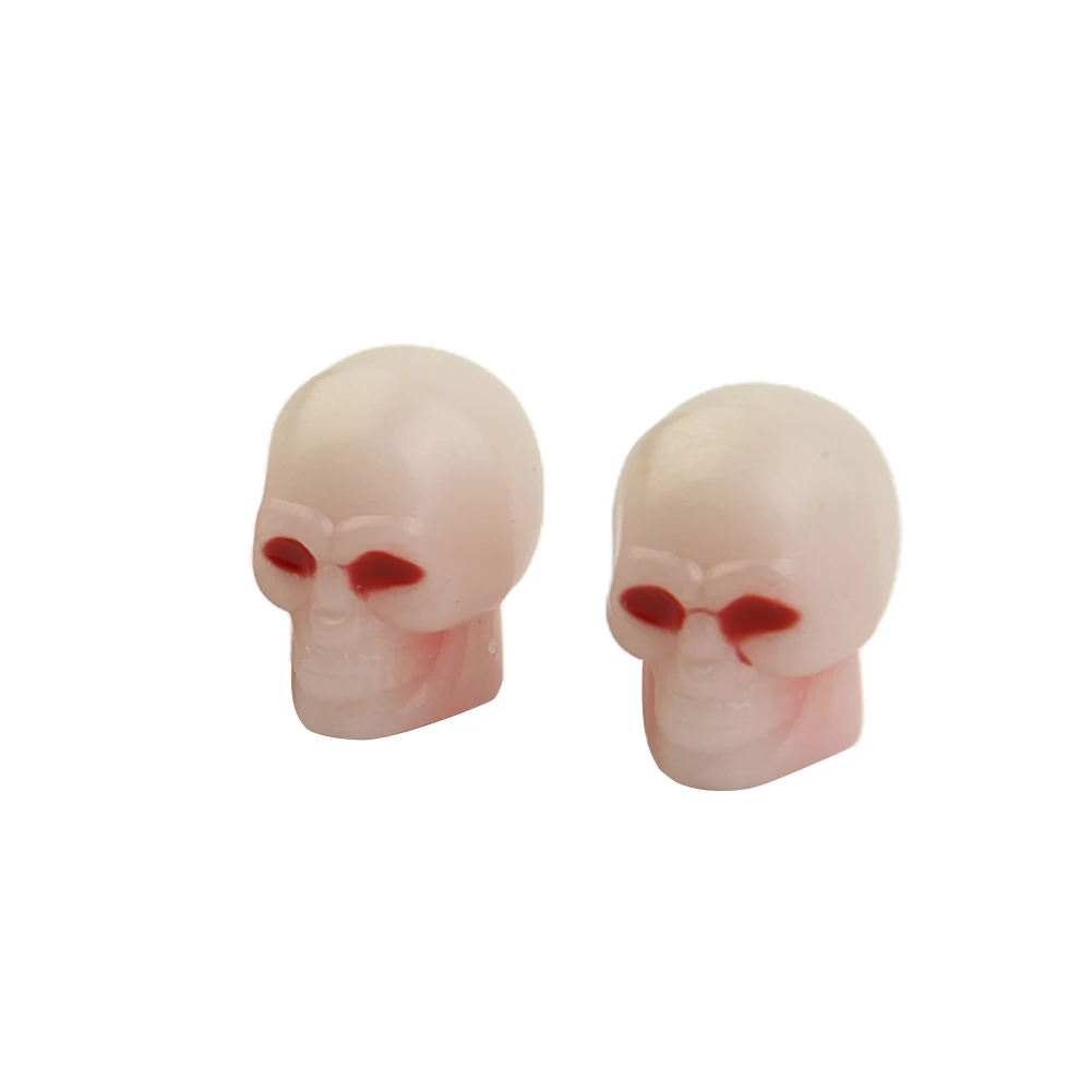4pc 1.2cm*1.6cm Skull Tire Valve Cap Luminous Car Wheel Prank Dust Cover Glow In The Dark Tire Accessories
4pc 1.2cm*1.6cm Skull Tire Valve Cap Luminous Car Wheel Prank Dust Cover Glow In The Dark Tire Accessories