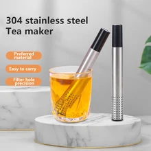 Tea Strainer Fine Mesh Stainless Steel Infuser Pipe Design Touch Feel Holder Tool Tea Spoon Infuser Filter Kitchen Accessories
Tea Strainer Fine Mesh Stainless Steel Infuser Pipe Design Touch Feel Holder Tool Tea Spoon Infuser Filter Kitchen Accessories