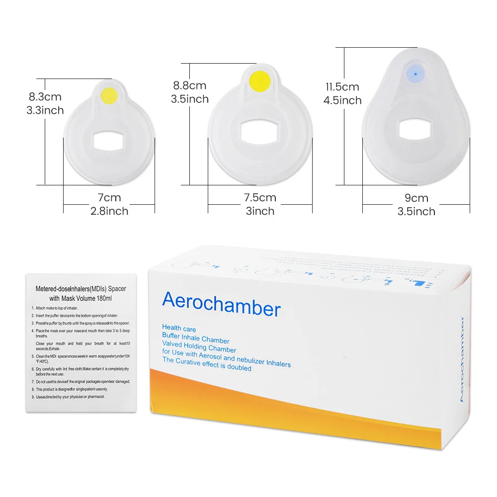 Generic Asthma Inhaler Nebulizer Storage Spacer Atomizer Best Price