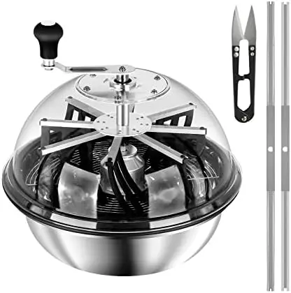 Bud Leaf Bowl Trimmer Machine Twisted Spin Cut for Plant and Flower with Upgraded Sharp Gears, Scissors Included, Silver Hilo de
Bud Leaf Bowl Trimmer Machine Twisted Spin Cut for Plant and Flower with Upgraded Sharp Gears, Scissors Included, Silver Hilo de