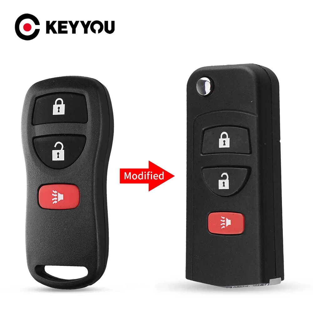KEYYOU Replacement Remote Car Key Shell Fob For Nissan INFINITI G35 I35 350Z Sentra Altima Maxima Xterra Frontier TITAN
KEYYOU Replacement Remote Car Key Shell Fob For Nissan INFINITI G35 I35 350Z Sentra Altima Maxima Xterra Frontier TITAN