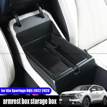 Invista em Estilo e Proteção com a Capinha de Grade Externa de Fibra de Carbono para Kia Sportage NQ5 2022-2023 12 for Kia Sportage NQ5 2022 2023 in-car armrest box storage box storage and finishing special in-car supplies