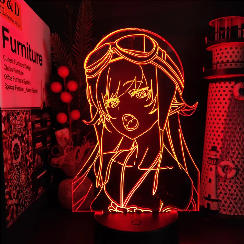 Anime Bakemonogatari Oshino Shinobu 3D Lamp Led Night Light For Kids Bedroom Decor Table Illusion Lamparas Manga Birthday Gifts
Anime Bakemonogatari Oshino Shinobu 3D Lamp Led Night Light For Kids Bedroom Decor Table Illusion Lamparas Manga Birthday Gifts