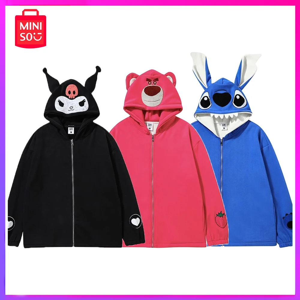 Miniso Lilo & Stitch Jackets Winter Anime Men and Women Hooded Sweatshirts Youth Sweatshirts Christmas Birthday Surprise Gift
Miniso Lilo & Stitch Jackets Winter Anime Men and Women Hooded Sweatshirts Youth Sweatshirts Christmas Birthday Surprise Gift