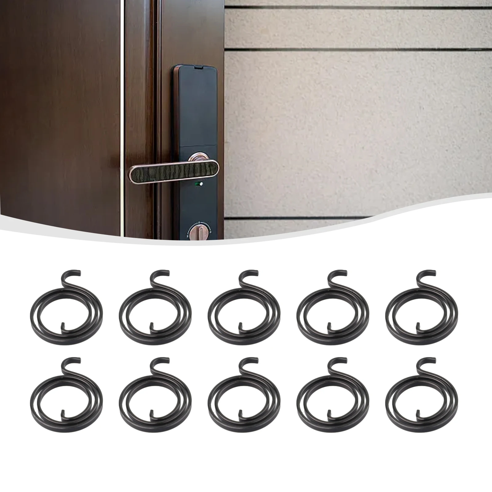 Torsion Spring Springs Black Round Stainless Steel 10Pcs 19mm Inner Diameter 28mm Outer Diameter Interior Durable
Torsion Spring Springs Black Round Stainless Steel 10Pcs 19mm Inner Diameter 28mm Outer Diameter Interior Durable