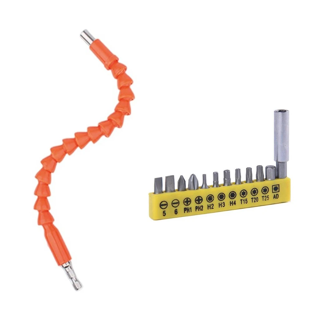 1set Screwdriver Bits Slotted/Torx/Cross For Hand/electric Drills Screwdriver Bit Set Electric Drill Flexible Shaft
1set Screwdriver Bits Slotted/Torx/Cross For Hand/electric Drills Screwdriver Bit Set Electric Drill Flexible Shaft