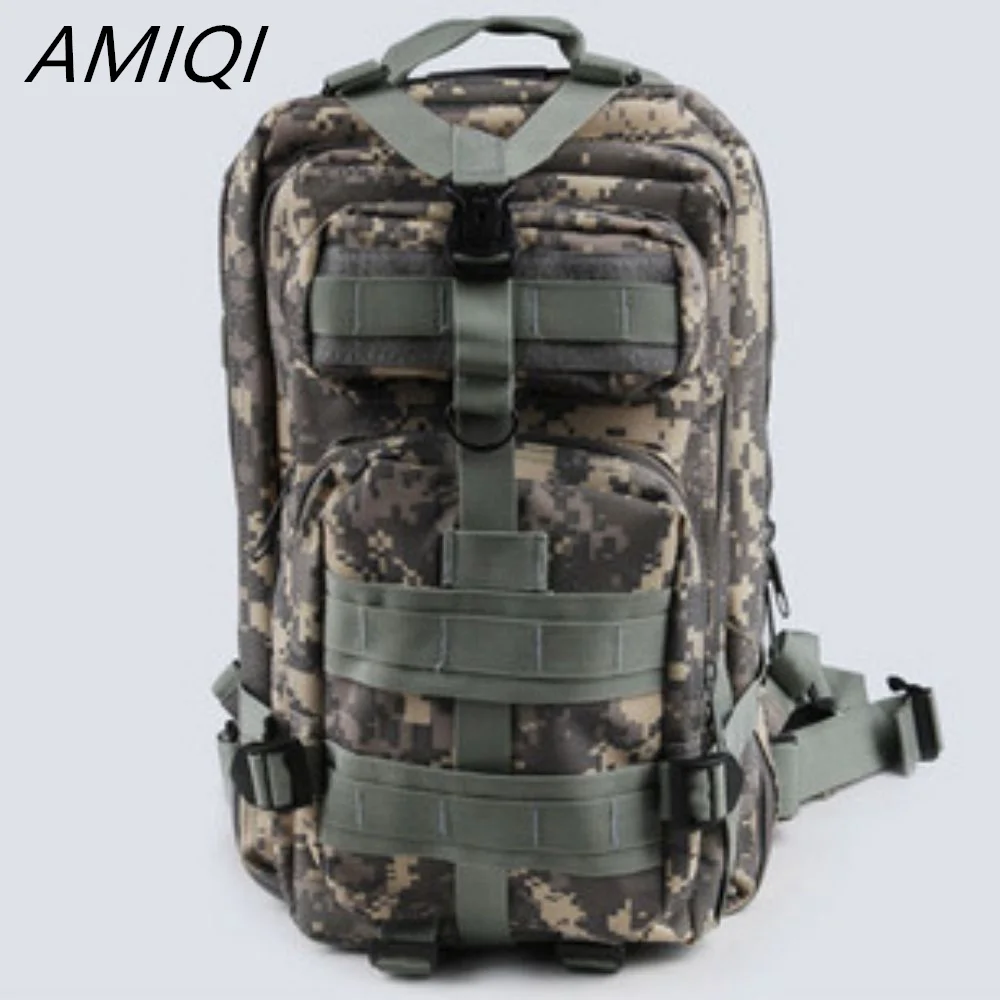 

AMIQI 25L Tactical Backpack 3P Combat Army Outdoor Sports Bag Rucksack Women Men Camping Hiking Climbing Molle Bags mochila mili