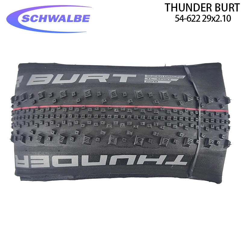 SCHWALBE THUNDER BURT 29"Inch 54-622 29x2.10 Black Folding Bicycle Bike Tire MTB XC Tracks Off-Road Cycling Parts
SCHWALBE THUNDER BURT 29"Inch 54-622 29x2.10 Black Folding Bicycle Bike Tire MTB XC Tracks Off-Road Cycling Parts