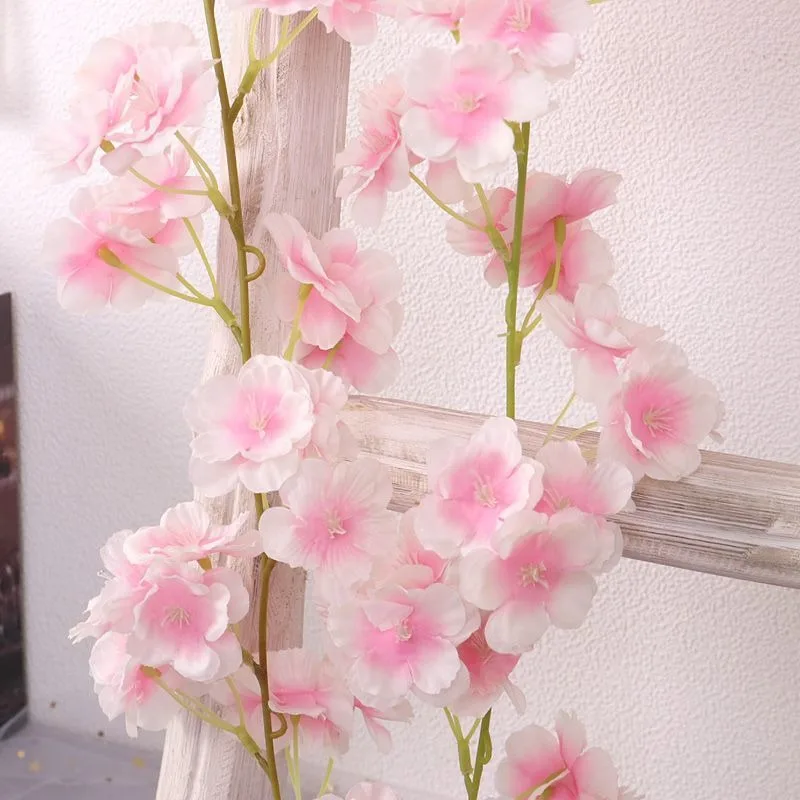 2pcs/lot 230cm Sakura Fake Flowers Hanging Rattan Garden Wedding Decors DIY Artificial String Pink Party Festivals Romantic Wall
2pcs/lot 230cm Sakura Fake Flowers Hanging Rattan Garden Wedding Decors DIY Artificial String Pink Party Festivals Romantic Wall