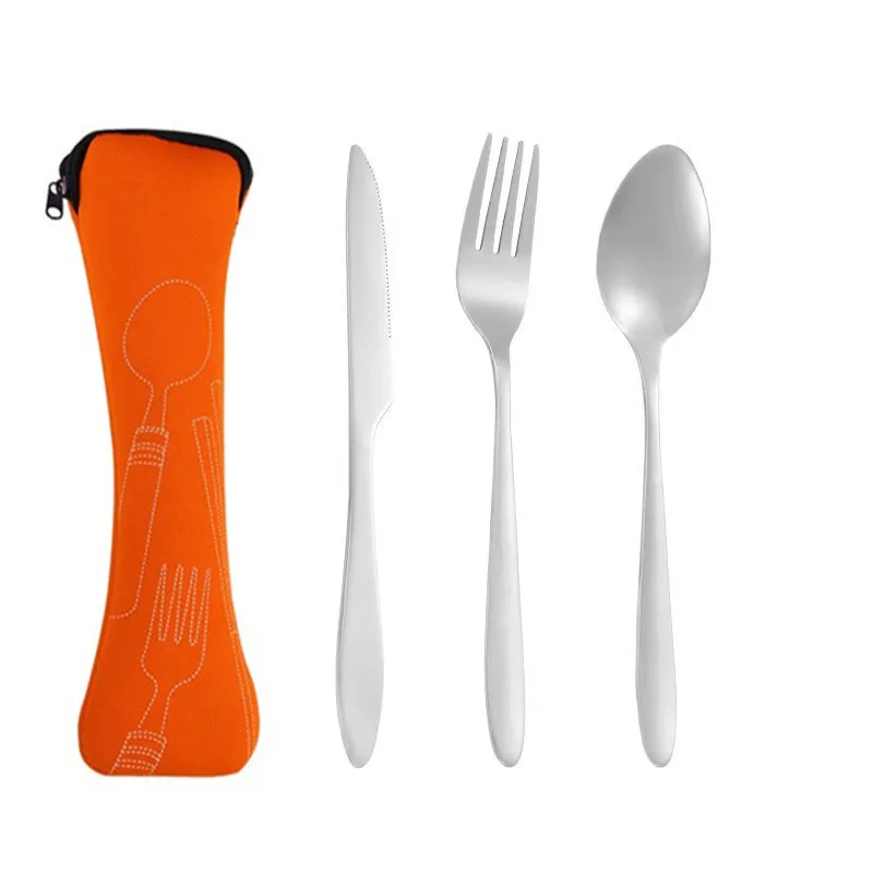 3Pcs/Set Stainless Steel Cutlery Tools Outdoor Camping Flatware Set Fork/Spoon/Knife/Chopsticks Pocket Utensils Picnic Tableware
3Pcs/Set Stainless Steel Cutlery Tools Outdoor Camping Flatware Set Fork/Spoon/Knife/Chopsticks Pocket Utensils Picnic Tableware