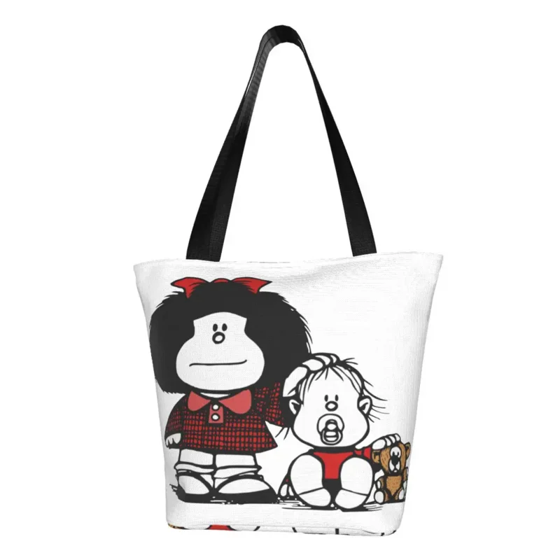 Brother's Mafalda Tote Bags Merchandise Trend For Unisex Cute Cartoon Shopping Bag
Brother's Mafalda Tote Bags Merchandise Trend For Unisex Cute Cartoon Shopping Bag