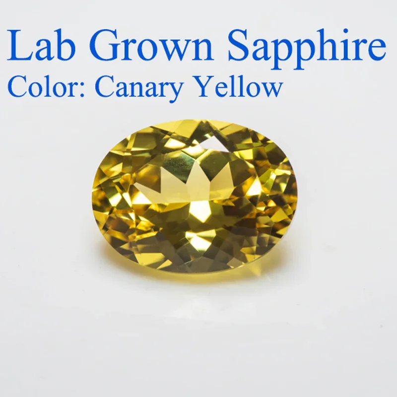 Top Lab Grown Sapphire Oval Cut Canary Yellow VVS1 Charms Diy Advanced Jewelry Making Materials Selectable AGL Certificate
Top Lab Grown Sapphire Oval Cut Canary Yellow VVS1 Charms Diy Advanced Jewelry Making Materials Selectable AGL Certificate