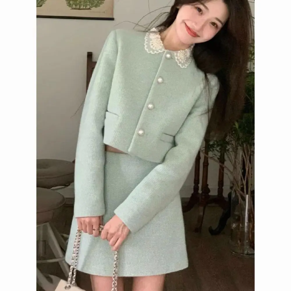 UNXX Autumn-Winter French Elegance Ladylike Chic Style Suit High-end and Fashionable for Petite Figures, Trendy Two-Piece Set
UNXX Autumn-Winter French Elegance Ladylike Chic Style Suit High-end and Fashionable for Petite Figures, Trendy Two-Piece Set