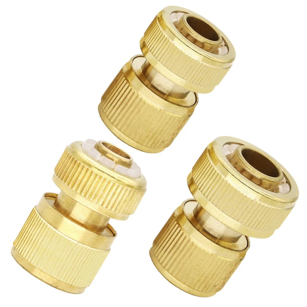 1 Pcs 1/2 3/4" Thread Quick Connector Brass Garden Watering Adapter Drip Irrigation Copper Hose Quick Connector Fittings
1 Pcs 1/2 3/4" Thread Quick Connector Brass Garden Watering Adapter Drip Irrigation Copper Hose Quick Connector Fittings