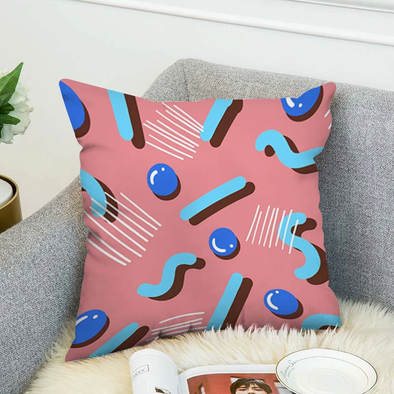Pillow Covers Decorative Sofa Cushion Cover 45x45cm Memphis Style Decoration Living Room Short Plush Pillowcase 40x40 Home Decor
Pillow Covers Decorative Sofa Cushion Cover 45x45cm Memphis Style Decoration Living Room Short Plush Pillowcase 40x40 Home Decor