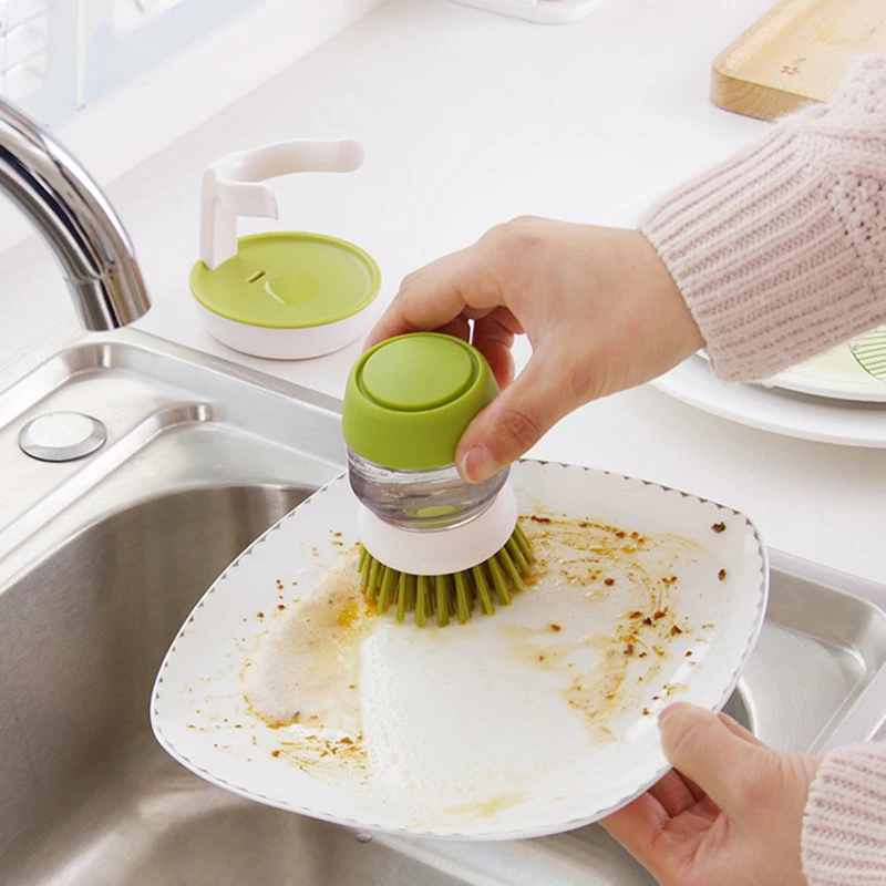 Dish Brush With Soap Dispenser Multi Use Soap Dispensing Scrub Brush For Household Universal Kitchen Dish Palm Brush With Tary
Dish Brush With Soap Dispenser Multi Use Soap Dispensing Scrub Brush For Household Universal Kitchen Dish Palm Brush With Tary