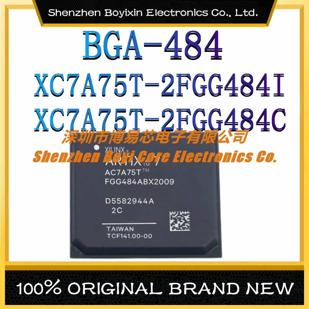 XC7A75T-2FGG484I XC7A75T-2FGG484C Package: BGA-484 Programmable Logic Device (CPLD/FPGA) IC Chip
XC7A75T-2FGG484I XC7A75T-2FGG484C Package: BGA-484 Programmable Logic Device (CPLD/FPGA) IC Chip