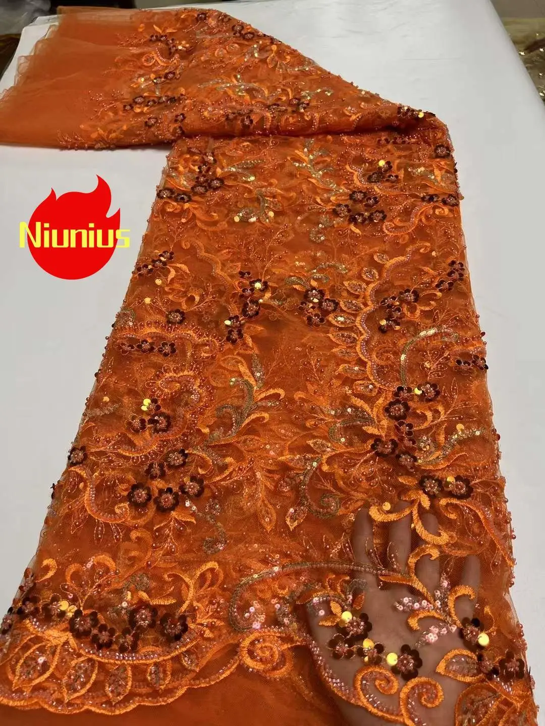 Latest Luxury Classic Embroidery Tulle Sequin Lace with Stones Fabric For Wedding Party Dress NN723-N
Latest Luxury Classic Embroidery Tulle Sequin Lace with Stones Fabric For Wedding Party Dress NN723-N