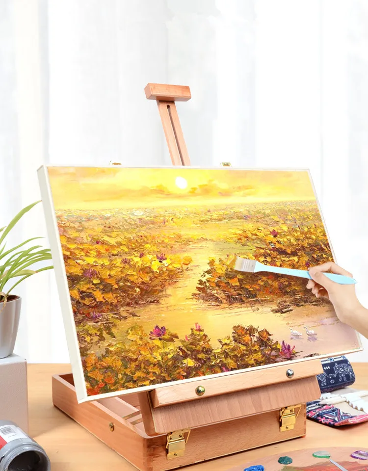 Wood Easel for Painting Sketch Easel Drawing Desk Table Box Oil Paint Laptop Accessories Painting Art Supplies For Artist Child
Wood Easel for Painting Sketch Easel Drawing Desk Table Box Oil Paint Laptop Accessories Painting Art Supplies For Artist Child