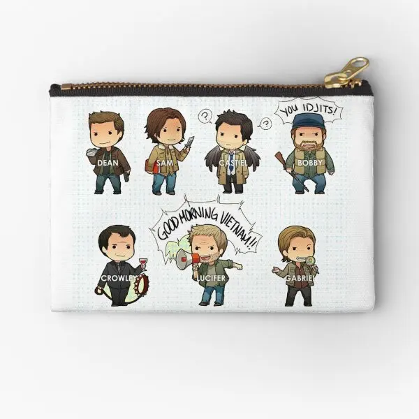 Supernatural Zipper Pouches Wallet Bag Pocket Underwear Coin Money Women Pure Key Men Cosmetic Panties Storage Packaging Small
Supernatural Zipper Pouches Wallet Bag Pocket Underwear Coin Money Women Pure Key Men Cosmetic Panties Storage Packaging Small