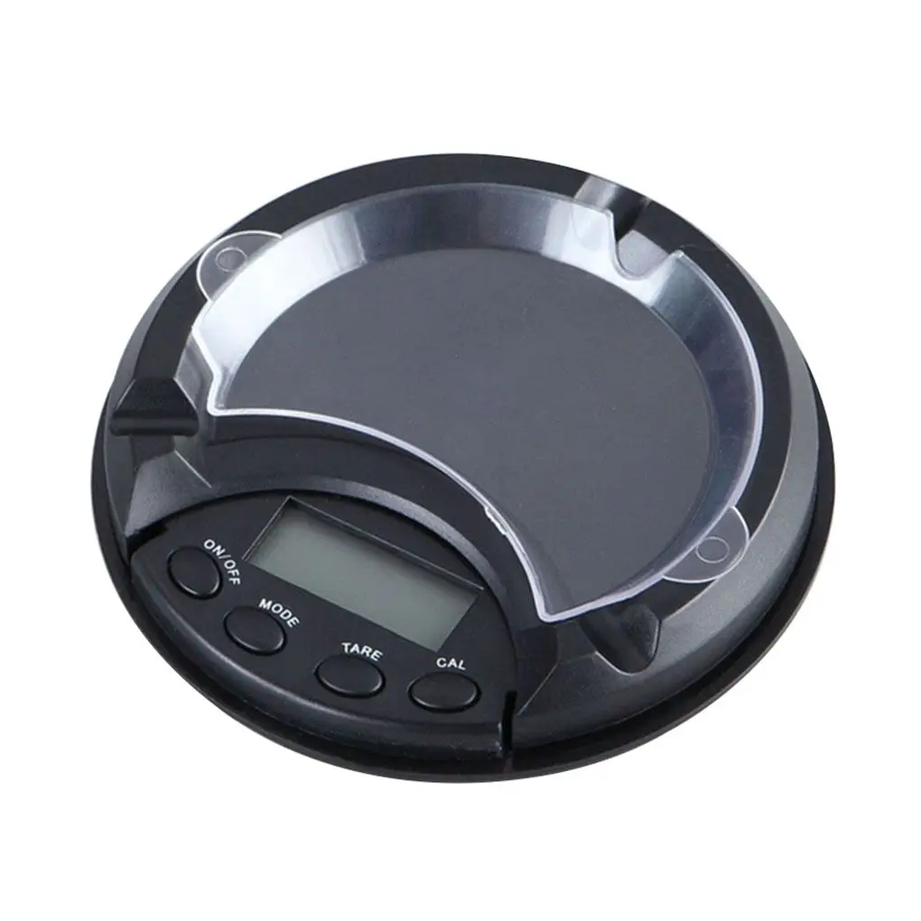 

Digital Precision Pocket Scale Ash Tray Style Jewelry Weighing Scales Gems Stones Scale 100g 0 01g 200g 0 01g 500g 0 1g