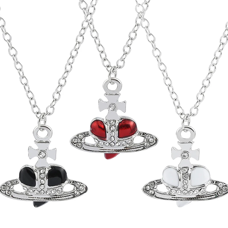 Anime Oosaki Nana Charm Saturn Necklace Fashion Rhinestone Heart Shape Saturn Pendant Necklace Collar Jewelry Accessories Gifts
Anime Oosaki Nana Charm Saturn Necklace Fashion Rhinestone Heart Shape Saturn Pendant Necklace Collar Jewelry Accessories Gifts