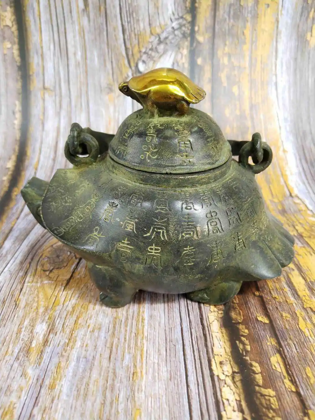 Antique Collection Gilded Turtle Pot Fine Coating Moisturizing Collection Home Furnishings
Antique Collection Gilded Turtle Pot Fine Coating Moisturizing Collection Home Furnishings