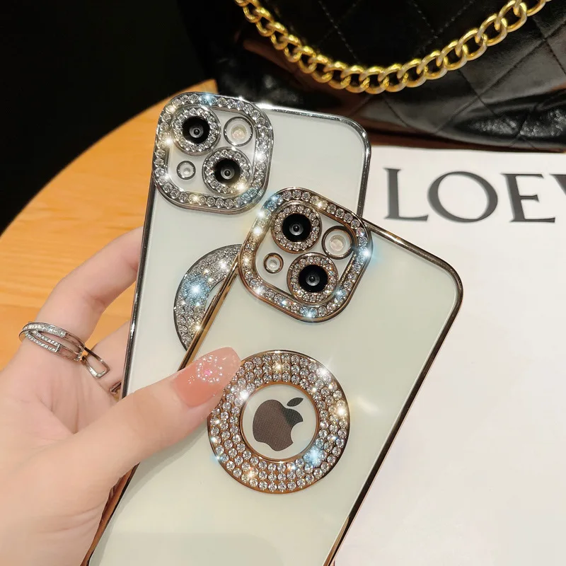 For iPhone 14 Pro Max Luxury Plating Flash Diamond Silicone Phone Case For iPhone 11 12 13 14 Plus Hollow Out Rhinestone Cover
For iPhone 14 Pro Max Luxury Plating Flash Diamond Silicone Phone Case For iPhone 11 12 13 14 Plus Hollow Out Rhinestone Cover