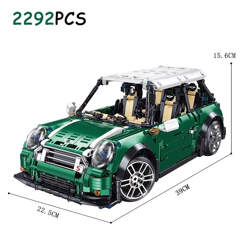 Technical 1:10 MINI Remote Control Cooper S T5025 Two Types City Car Moc High Tech Building Blocks Bricks Model Toy Gift 2292PCS
Technical 1:10 MINI Remote Control Cooper S T5025 Two Types City Car Moc High Tech Building Blocks Bricks Model Toy Gift 2292PCS