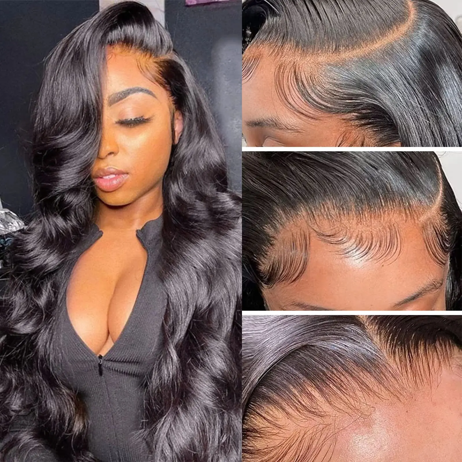30 inch 13x6 Body Wave Lace Front Human Hair Wig with Baby Hair Body Wave Wigs 150% 180% Density Glueless Wig for Black Women
30 inch 13x6 Body Wave Lace Front Human Hair Wig with Baby Hair Body Wave Wigs 150% 180% Density Glueless Wig for Black Women