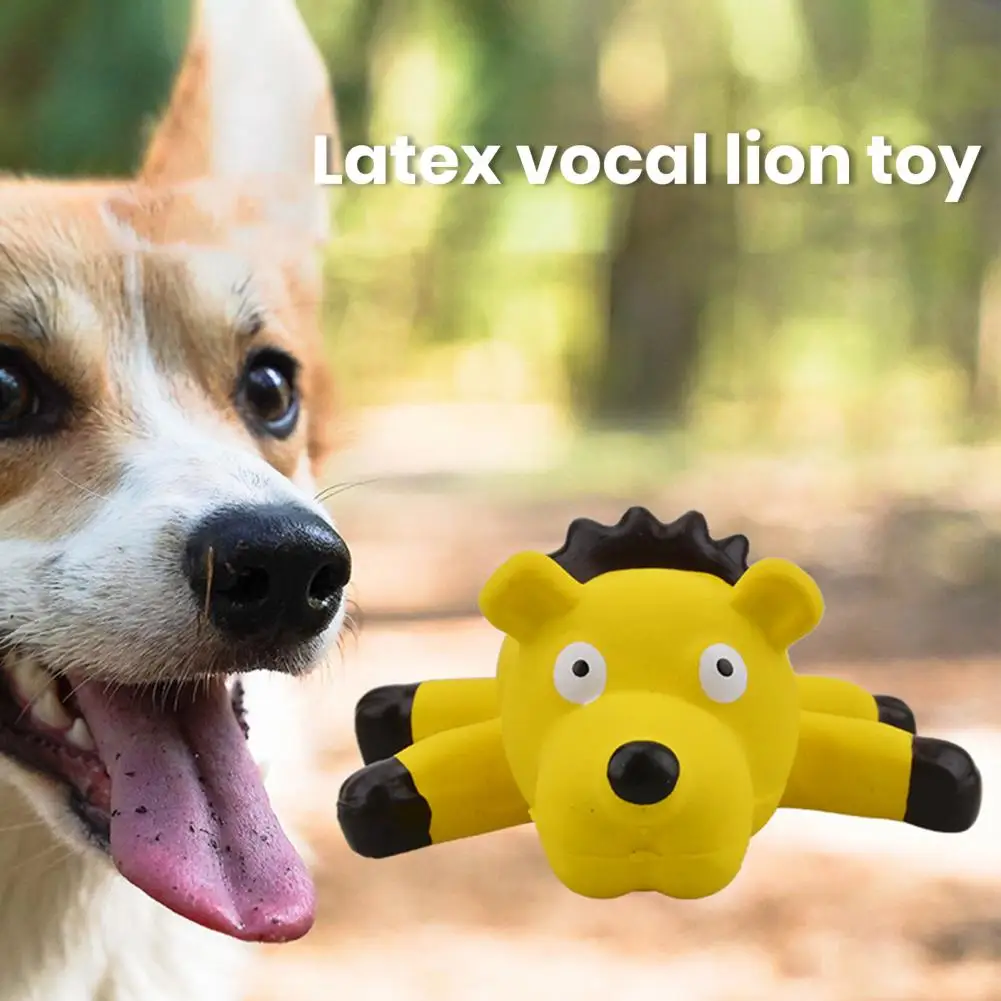 Soft Latex Dog Toy Dog Toy for Boredom Relief Cute Cartoon Lion Design Bite Resistant Teeth Pet Latex Sound Toy Fun Cute Dog Toy
Soft Latex Dog Toy Dog Toy for Boredom Relief Cute Cartoon Lion Design Bite Resistant Teeth Pet Latex Sound Toy Fun Cute Dog Toy